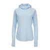 Women's SolarFlex Cooling Hoody (Farba Gulf Blue, Veľkosť XXL)