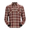 Santee Flannel Shirt (Farba Camel/Navy/Clay Neo Plaid, Veľkosť S)