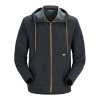 Vermilion Full Zip Hoody (Farba Black Heather, Veľkosť S)
