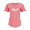 Women's Simms Script T-Shirt (Farba Gulf Blue, Veľkosť L)