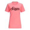 Women's Crew Logo T-shirt (Farba Watermelon Heather, Veľkosť M)