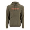 Simms Logo Hoody (Farba Black, Veľkosť S)