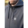 Matrix  Zipped Hoody – Charcoal Marl (Variant Matrix Charcoal Marl Zip Hoody - XXXL)