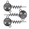 Fox Rage Corkscrew Round Jig Heads (3 Pack) (Variant 5g x3 Round)