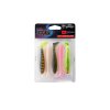 Fox Rage Ultra UV Mixed Colour Lure Packs (Variant 5x Mixed Colour Ultra UV Zander Pro Shads - 7.5cm)