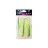 Fox Rage Ultra UV Slick Shad Single Colour Packs (Variant Slick Shad Ultra UV 9cm  / 3.5" Motor Oil x 5)