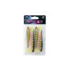 Fox Rage Ultra UV Slick Shad Single Colour Packs (Variant Slick Shad Ultra UV 9cm  / 3.5" Motor Oil x 5)