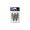 Fox Rage Ultra UV Slick Shad Single Colour Packs (Variant Slick Shad Ultra UV 9cm  / 3.5" Motor Oil x 5)