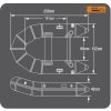 EOS 250 Boat (Variant 2.5m inflatable Boat - Slat Floor)