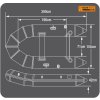 EOS 300 Boat (Variant 3.0m inflatable Boat - Slat Floor)
