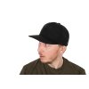 Fox Black/Camo Flat Peak Snapback Cap (Variant Black / Camo Snapback hat)