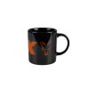 Fox Collection Mug Black/Orange (Variant Fox Black and Orange Logo Ceramic Mug)