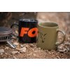 Fox Collection Mug Black/Orange (Variant Fox Black and Orange Logo Ceramic Mug)