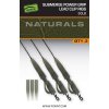 Fox EDGES™ Naturals Submerge Power Grip Lead Clip Leaders (Variant Naturals Sub Power grip lead clip 40lb)
