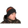 Fox Collection Beanie Hat - Black & Orange (Variant Fox Collection Beanie B/O)