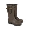 Fox Neoprene Lined Camo/Khaki Wellies (Variant Neoprene lined Camo/Khaki Rubber Boot (Size 12))