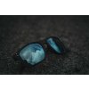 Fox Rage Transparent Black Brown Lens Mirror Blue Sunglasses (Variant Transparent Black Brown Lens Mirror Blue Eyewear)