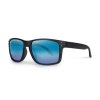 Fox Rage Transparent Black Brown Lens Mirror Blue Sunglasses (Variant Transparent Black Brown Lens Mirror Blue Eyewear)