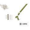 Set Delphin sCAMO HeavyC + QuickS + Tube / 5 setov