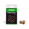 ZFISH Gumové korálky Rubber Beads 20ks (Průměr 4mm)