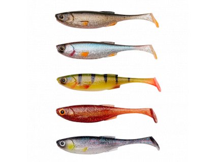 CRAFT SHAD 8.8CM 4.2G CLEAR WATER MIX 5PCS