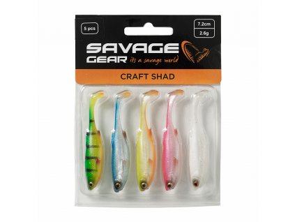 CRAFT SHAD DARK WATER MIX 8,8cm-4,2g