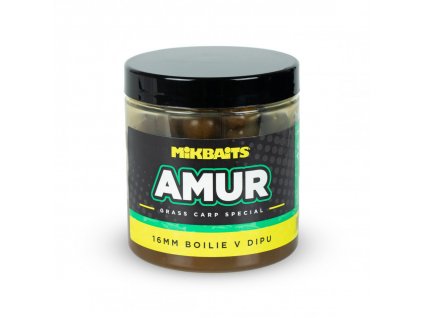 Amur range - Amur 16mm boilie v dipu 250ml