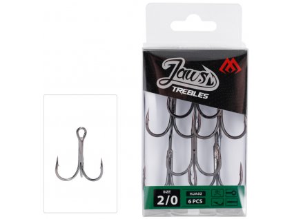 treble hook jaws no 1 pcs.5 13324