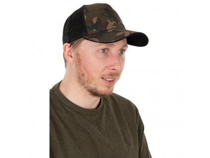 fox ksiltovka camo trucker cap