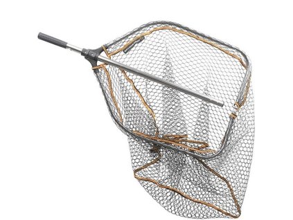 Savage Gear podběrák Pro Folding Rubber Large Mesh Landing Net XL (70 x 85cm)