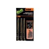 FOX EDGES MONTÁŽE LEADCORE LEADERS WITH KWIK CHANGE KIT - 45 LB/ LIGHT CAMO/3 KS