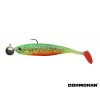 cormoran action fin shad rtf green tiger