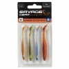 SLENDER SCOOP SHAD 9CM 4G CLEAR WATER MIX 4PCS