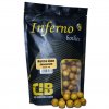 CARP INFERNO BOILIES NUTRA LINE - ANANAS KRILL 1kg 20mm