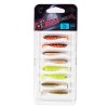 fox rage gumova nastraha micro tiddler fast mixed colour lure pack 4 cm