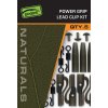 fox montaz edges naturals power grip lead clip kit 5 ks