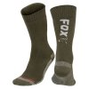 fox ponozky collection green silver thermolite long sock