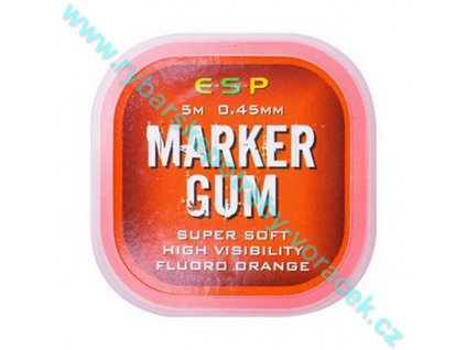 ESP GUMA na oznaceni vzdalenosti na vlasci MARKER GUM 5M cervena