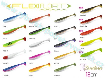 umela nastraha Delphin ZANDERA FlexiFLOAT UVs 12cm det