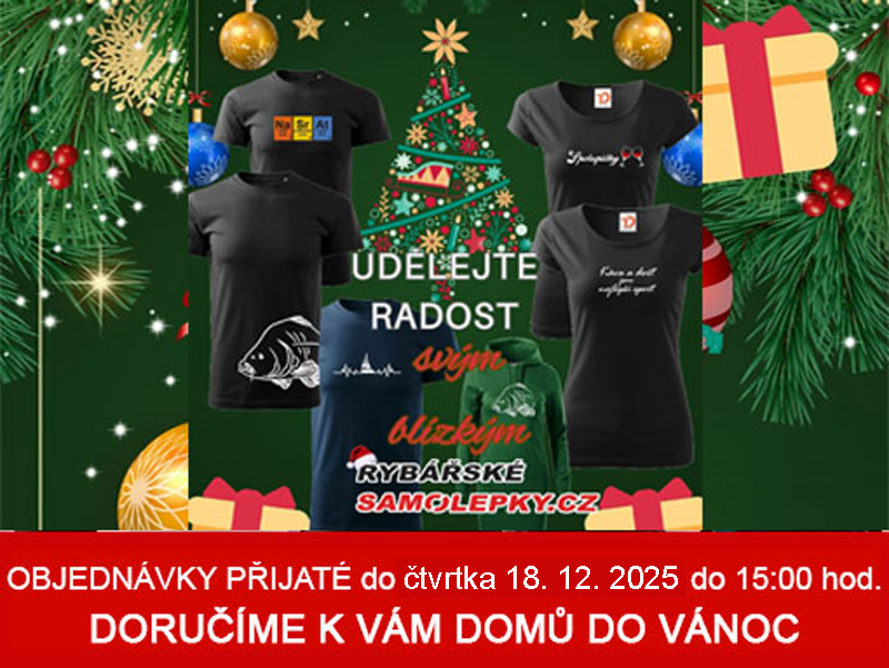 Doručení do vánoc - Objednejte do 18.12.2025 do 15:00 hod