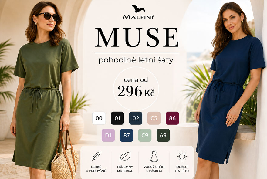 Dámské šaty muse od 298Kč