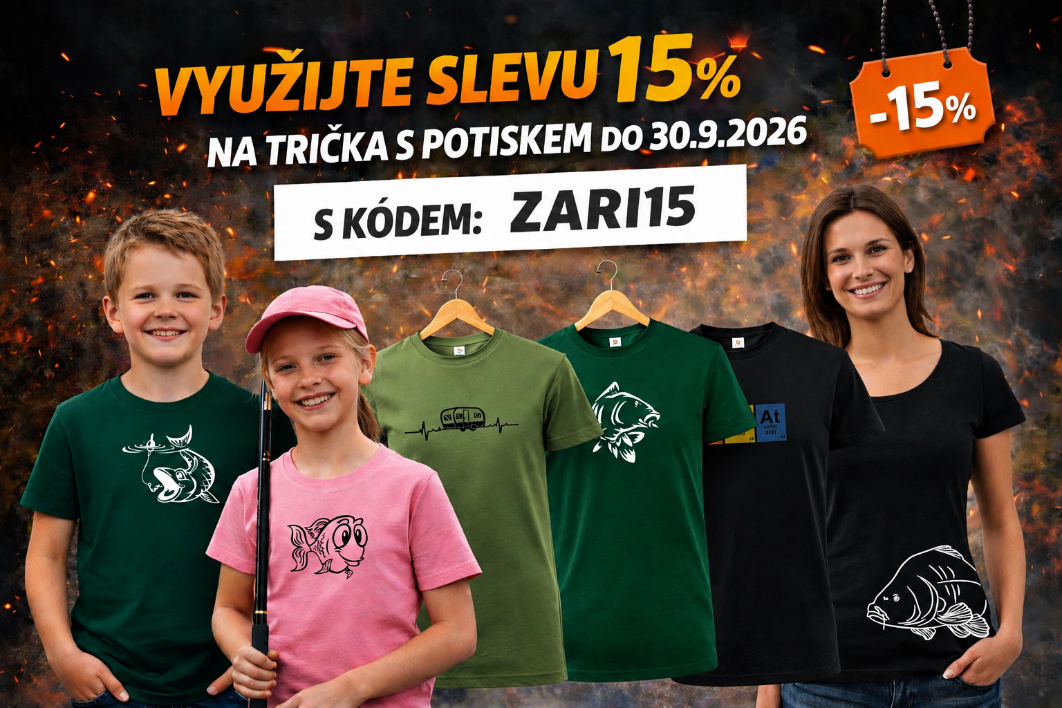 sleva 15% září 2026