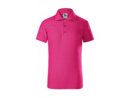 Pique Polo Polokošile dětská (Velikost 158 cm/12 let, Varianta purpurová)