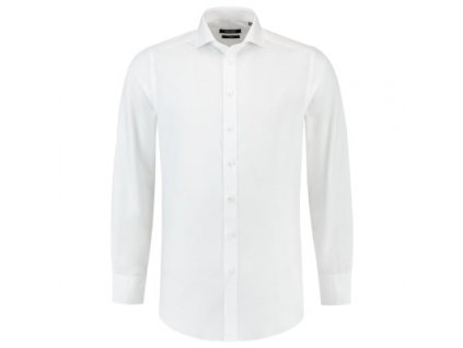 Fitted Stretch Shirt Košile pánská (Velikost 38, Varianta bílá)