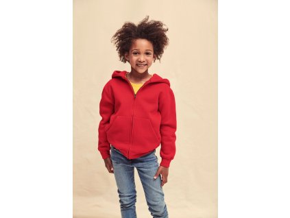 Dětská mikina Premium Hooded s kapucí a zipem