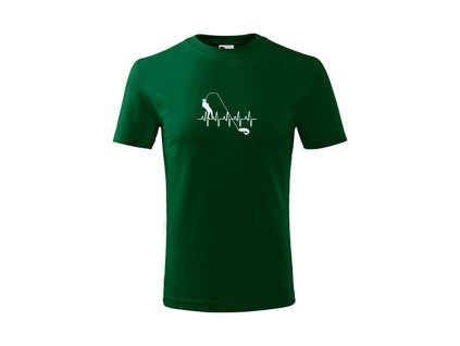 dě+stské ekg rybář sumec lahvově zelená