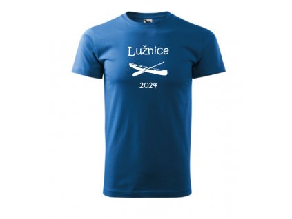 pánské vodácká tričko Lužnice 2024 azurova