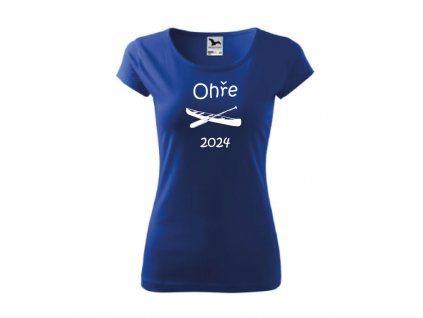 dámské vodácká tričko Ohře 2024 kralovskamodra