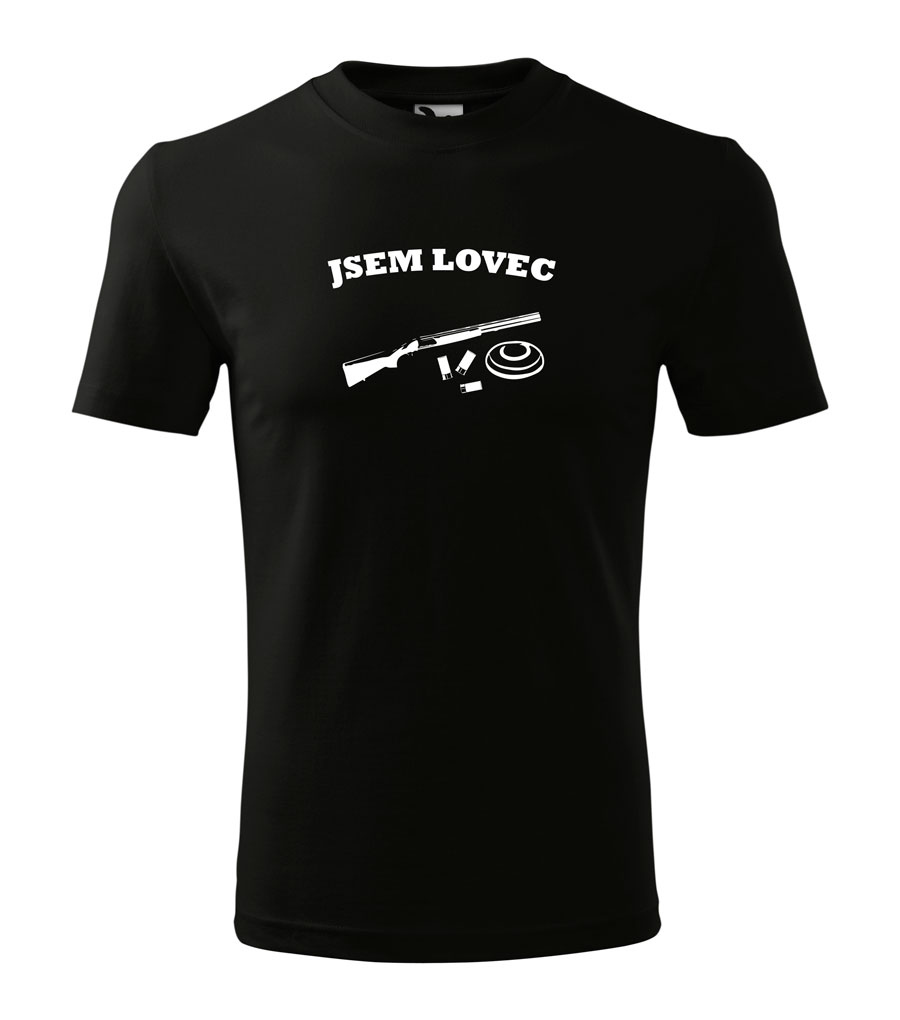 TRIČKO lovecké trap skeet Barva textilu: Černá, Velikost oblečení: XS