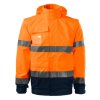HV Guard 4 in 1 Bunda unisex (Velikost M, Varianta fluorescenční žlutá)